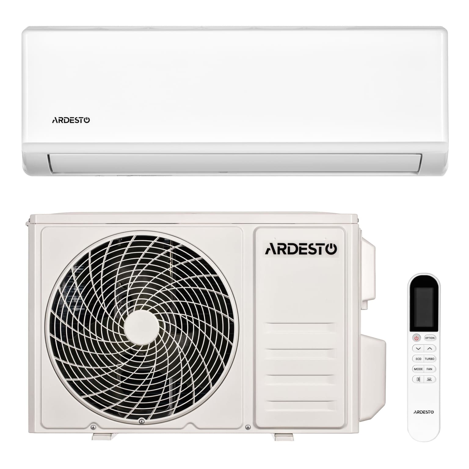 ARDESTO CoolAirLite 70m2 on/off 24000BTU 6.8kW A/A -7°C R32 white