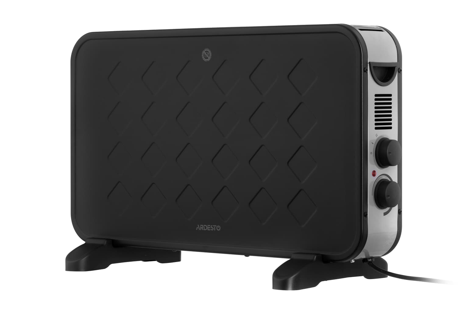 Ardesto Convector, 20m2, 2000w, mechanical control, open heating element, black