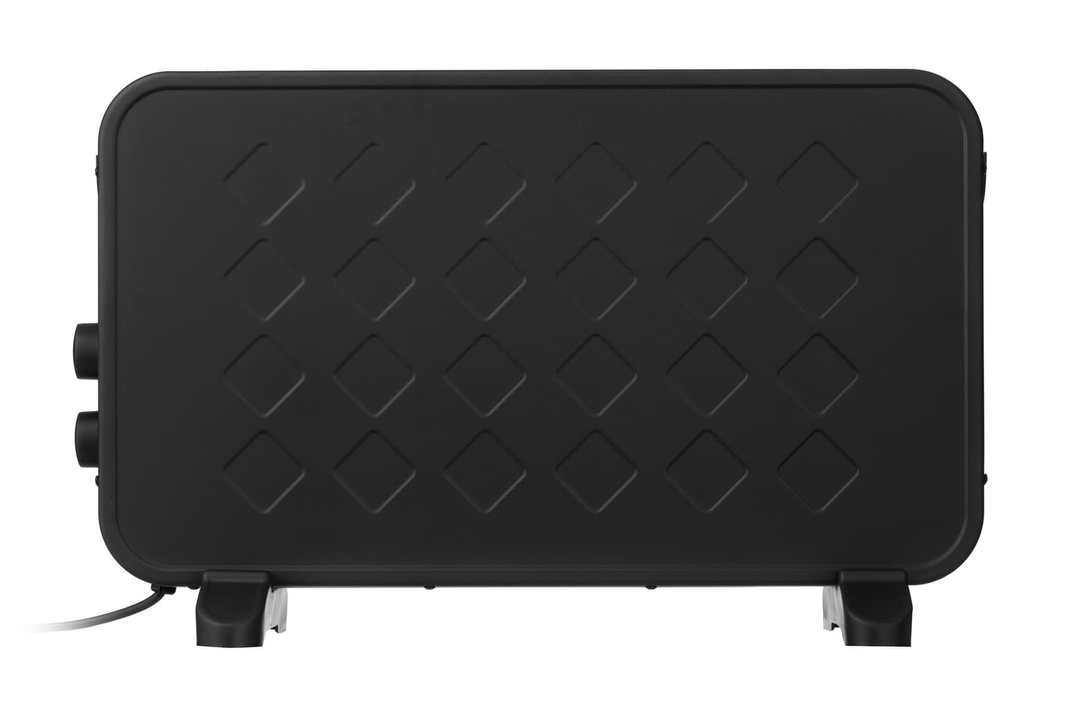Ardesto Convector, 20m2, 2000w, mechanical control, open heating element, black - 4