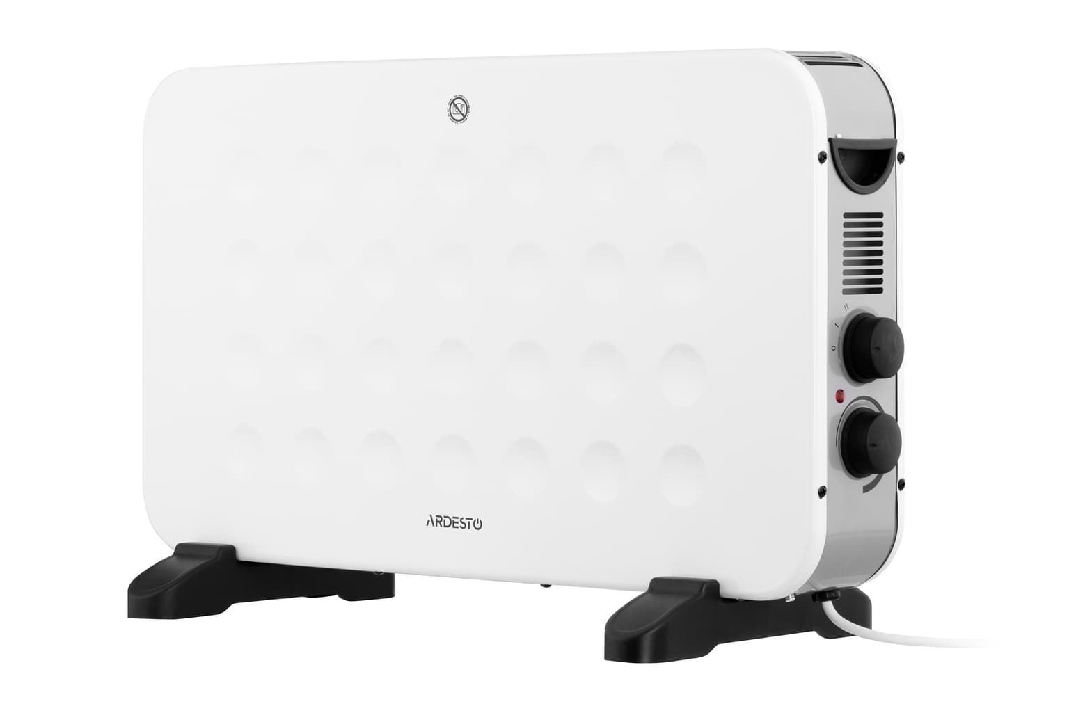 Ardesto Convector, 20m2, 2000w, mechanical control, open heating element, white
