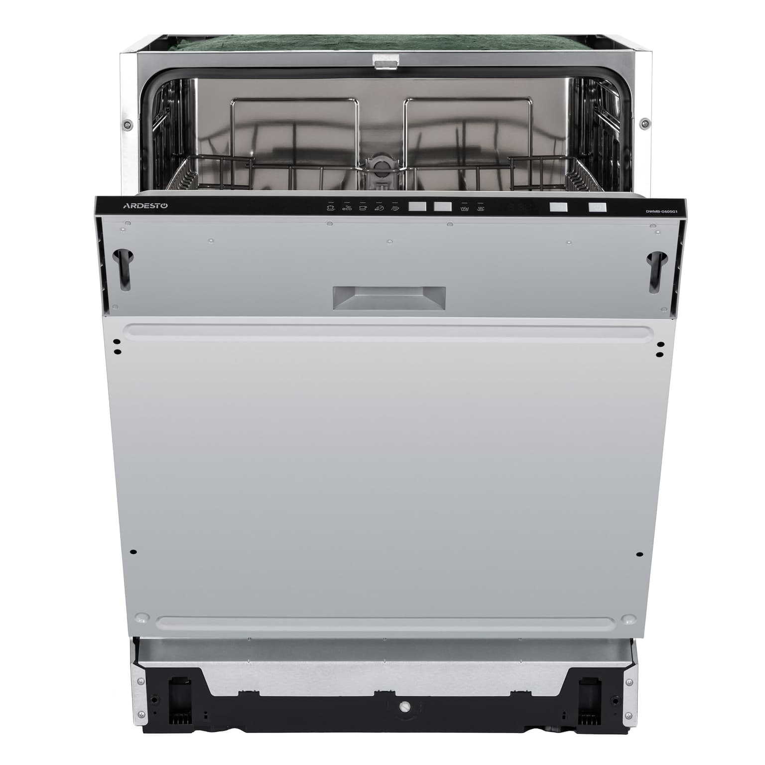Ardesto Dishwasher built-in, 12 place settings, A++, 60 cm, button control, LED display, floor beam indicator, 5 programs, grey - 4