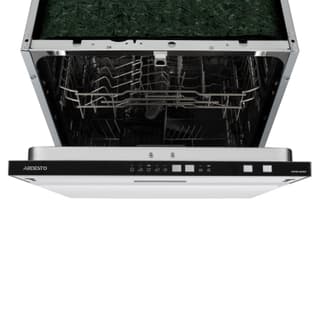 Ardesto Dishwasher built-in, 12 place settings, A++, 60 cm, button control, LED display, floor beam indicator, 5 programs, grey - 5