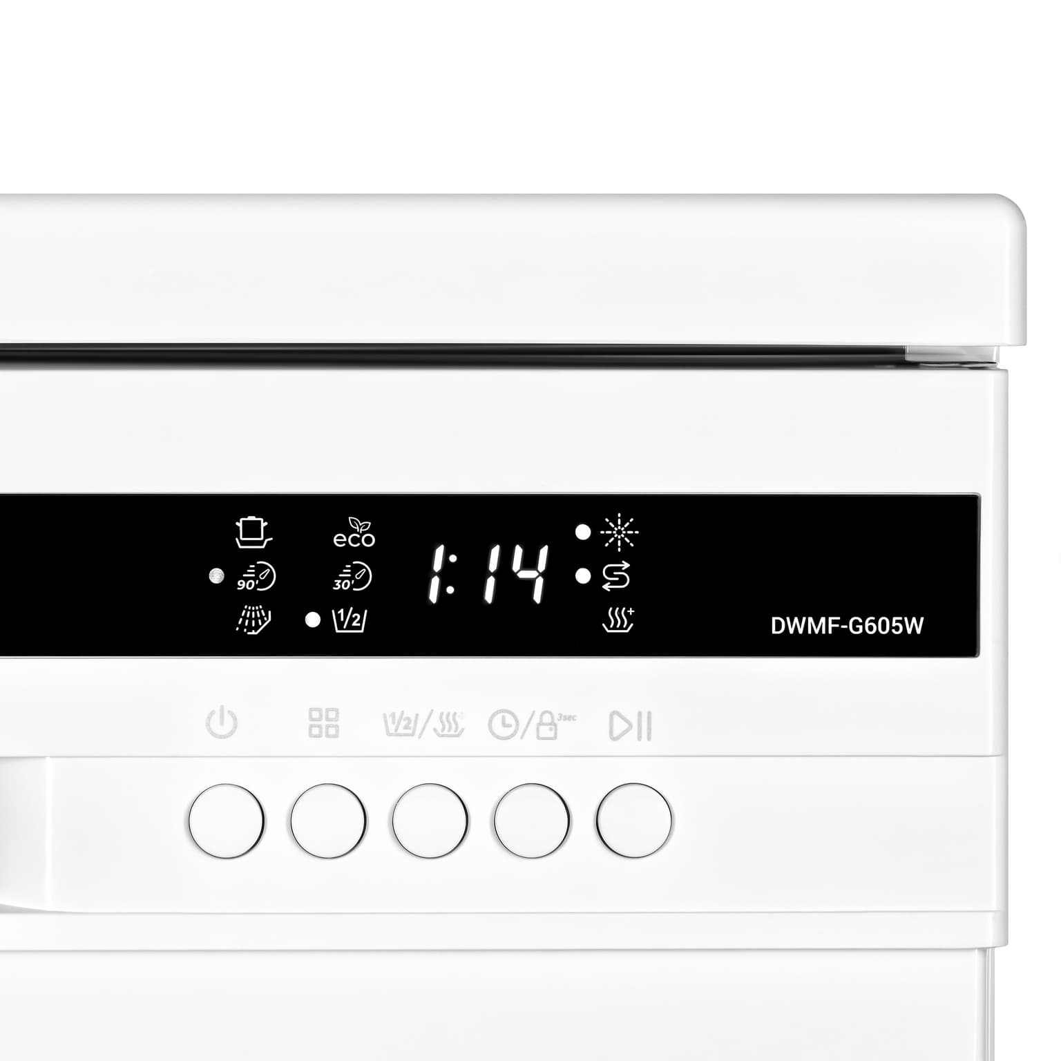 Ardesto Dishwasher, 13sets, A++, 60cm, display, white - 2
