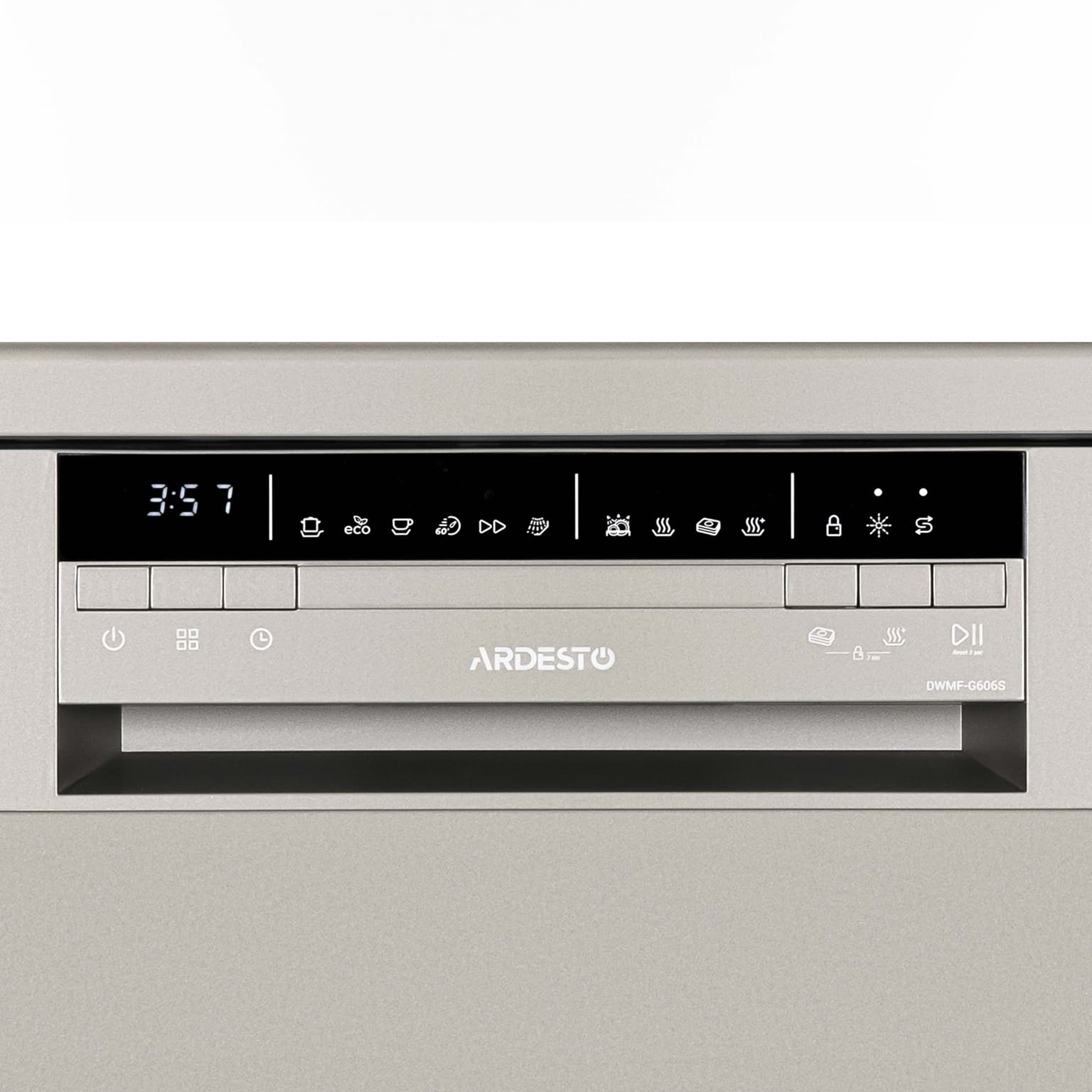 Ardesto Dishwasher, 13sets, A++, 60cm, display, silver - 3