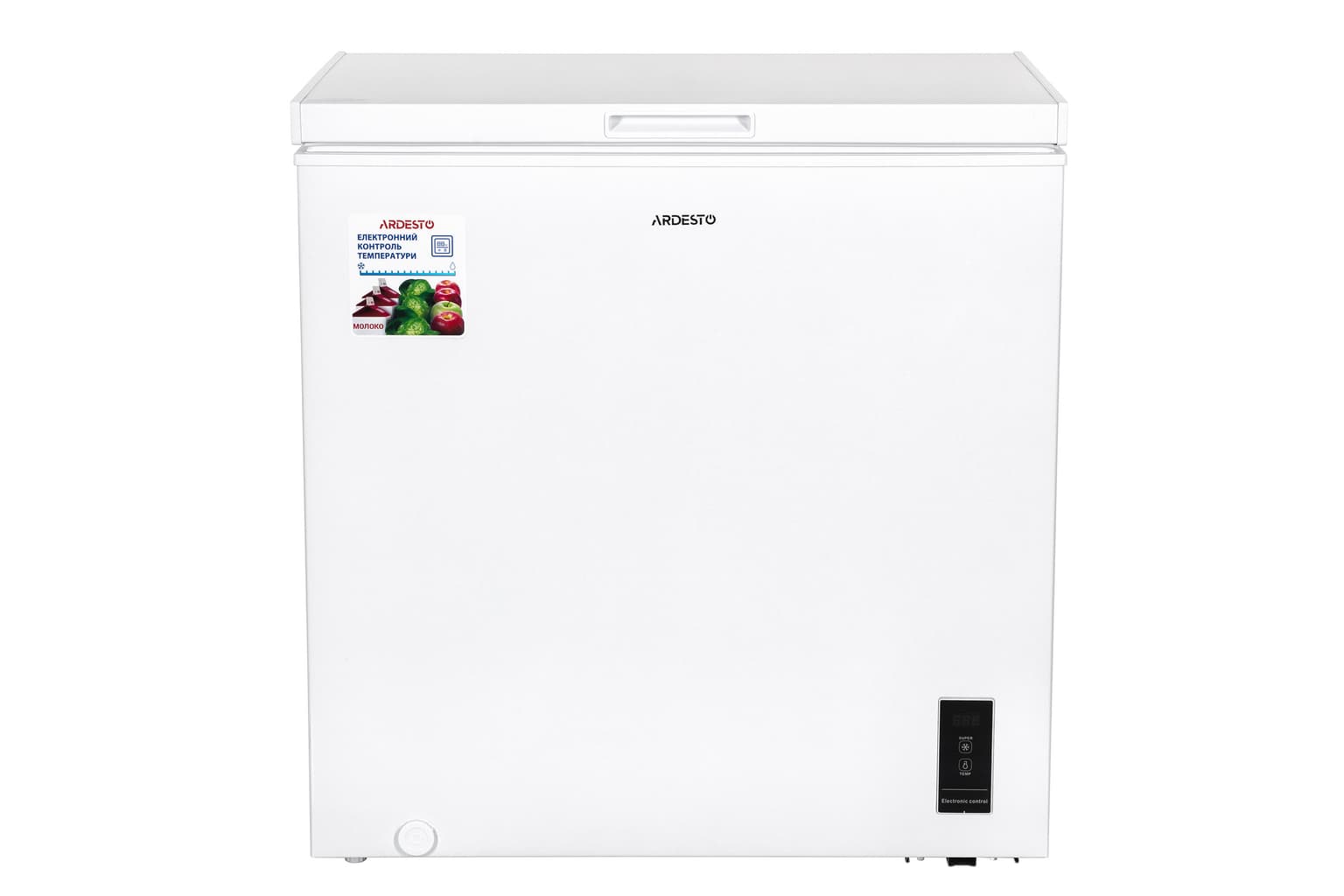 Ardesto Chest freezer, 198L, A+, ST, display ext, ref mode, white