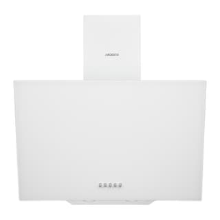 Ardesto Hood Inclined hood HCH-F1300WG, 60cm, 900m3h, glass, 2x1W LED, button, white - 2