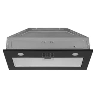 Ardesto Hood integrated HFI-F900GBL, 52cm, 700m3h, glass, 2x1W LED, button, black