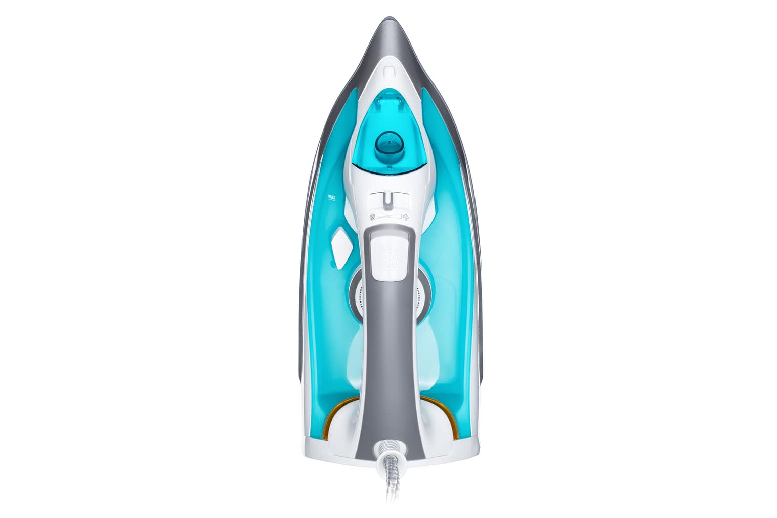 Ardesto Iron IR-C2228-TQ, 2200W, 280ml, steam boost-100gr, ceramic soleplate, blue - 5