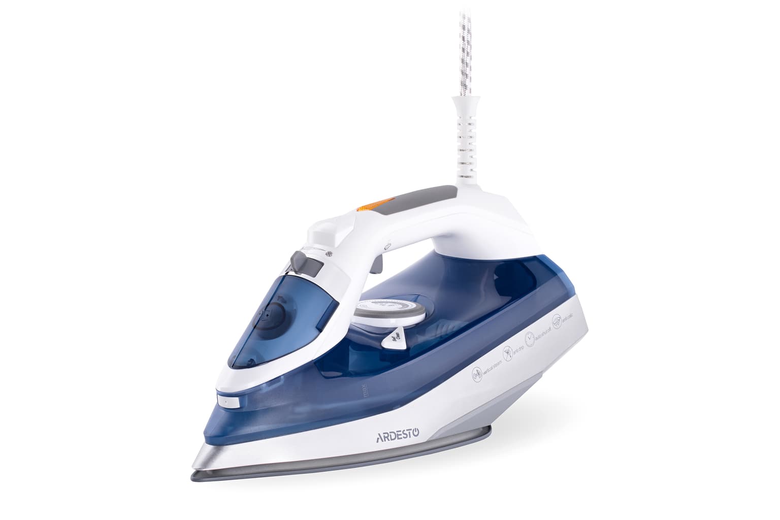 Ardesto Iron IR-C2232-BL, 2200W, 320ml, steam boost, ceramic soleplate, blue