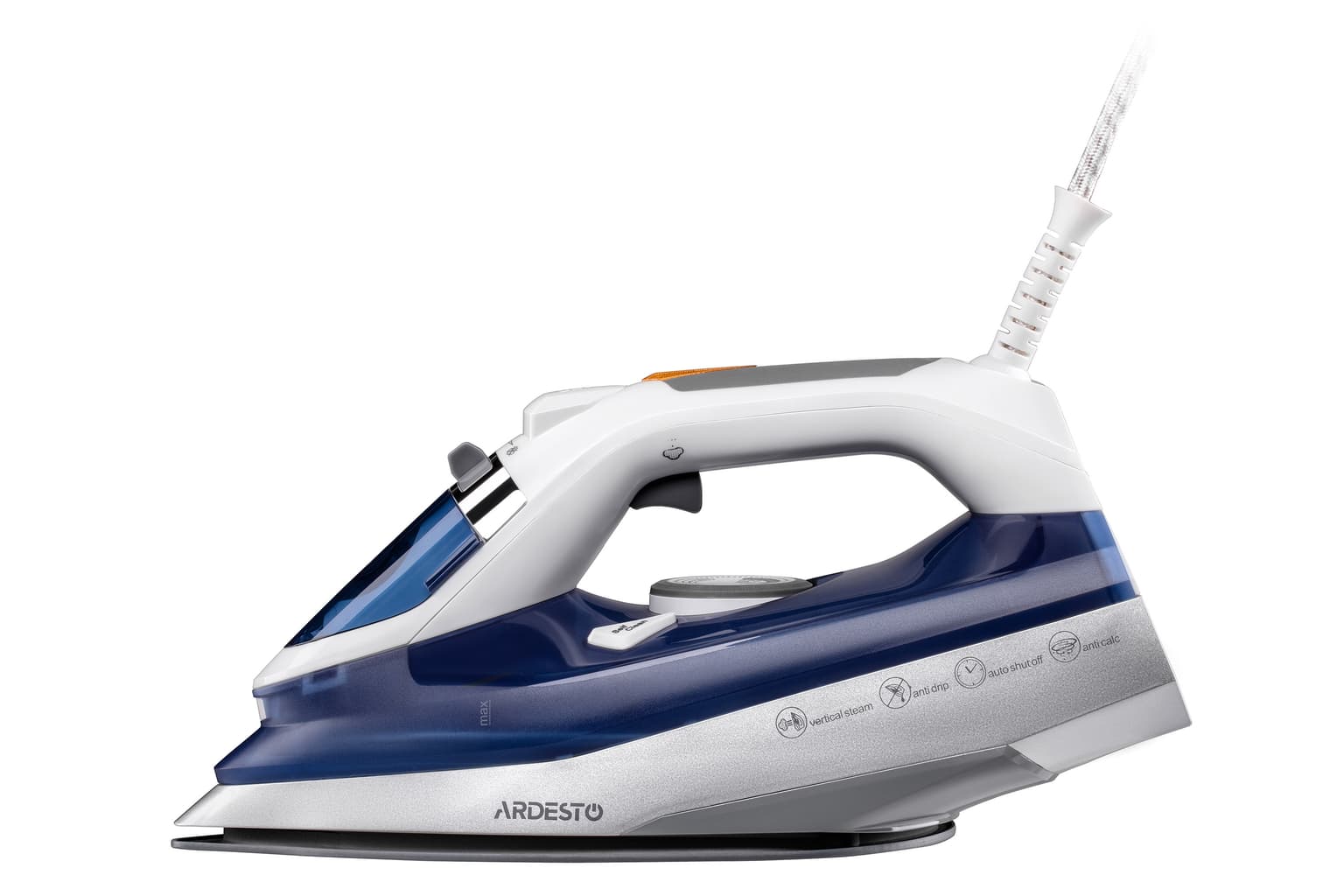 Ardesto Iron IR-C2232-BL, 2200W, 320ml, steam boost, ceramic soleplate, blue - 5