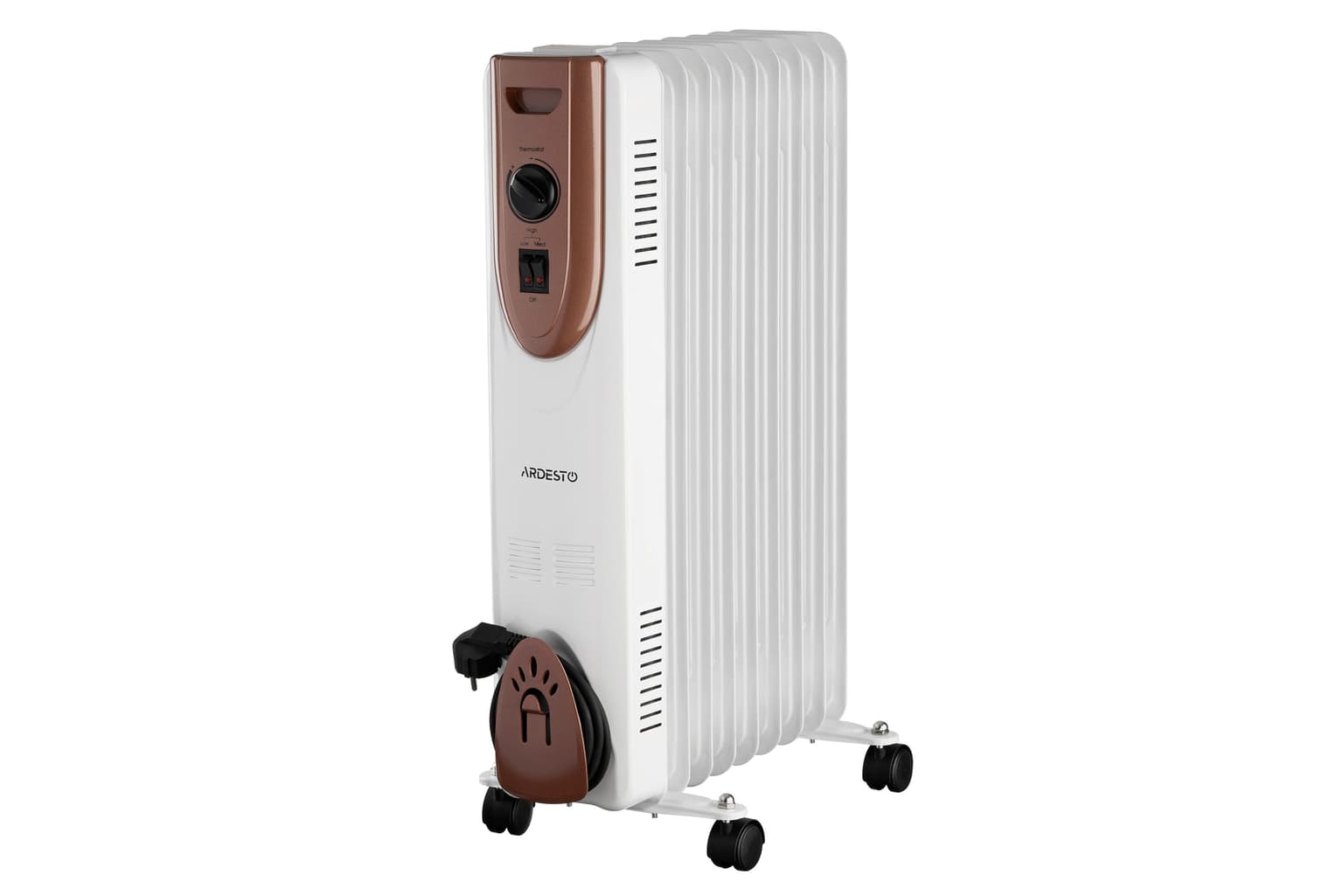 Ardesto Oil radiator OFH-09X1 20m2, 2000w, mechanical control, 9 sections, white