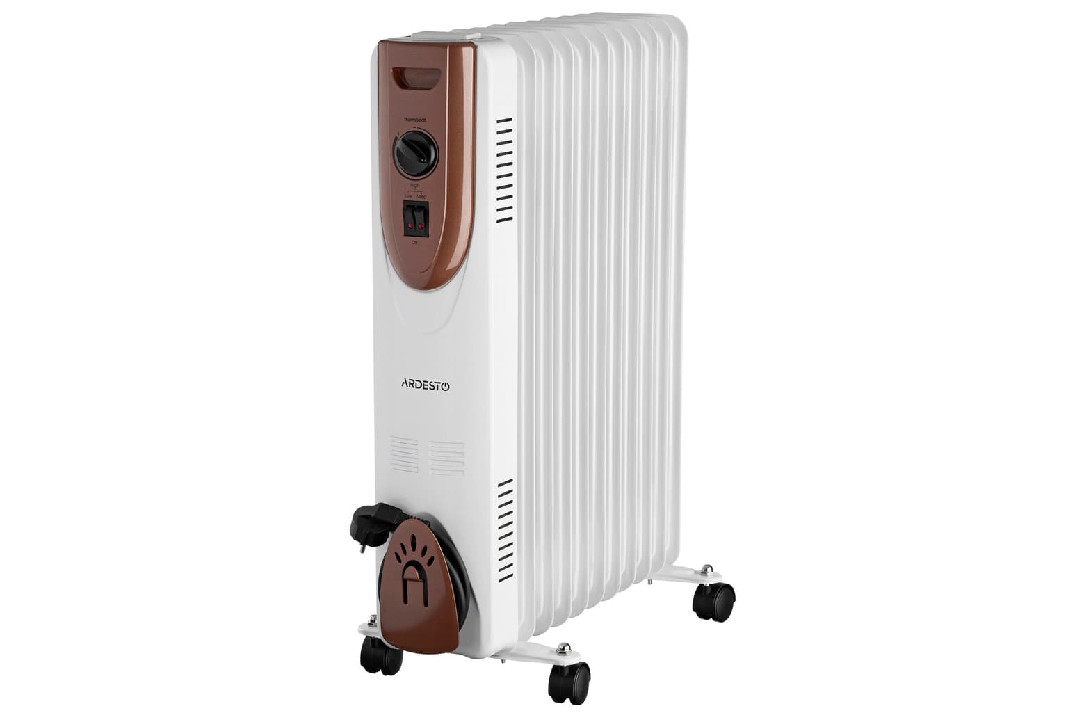 Ardesto Oil radiator OFH-11X1 25m2, 2500w, mechanical control, 11 sections, white