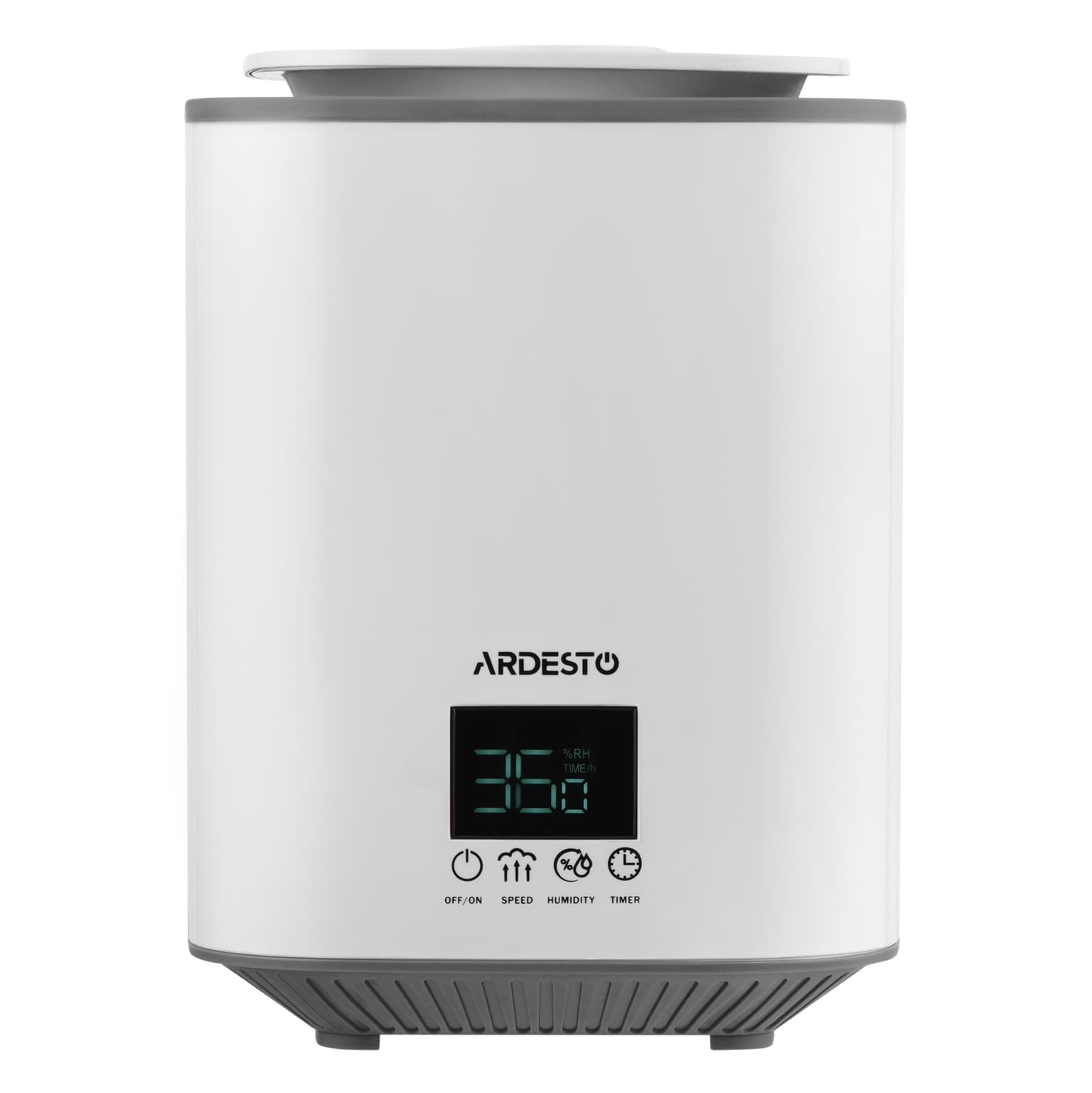 Ardesto Air humidifier USH-H-26W ultrasonic, 25m2, 3.1l, 250ml/h, electric. steering, upper water bay, display, white