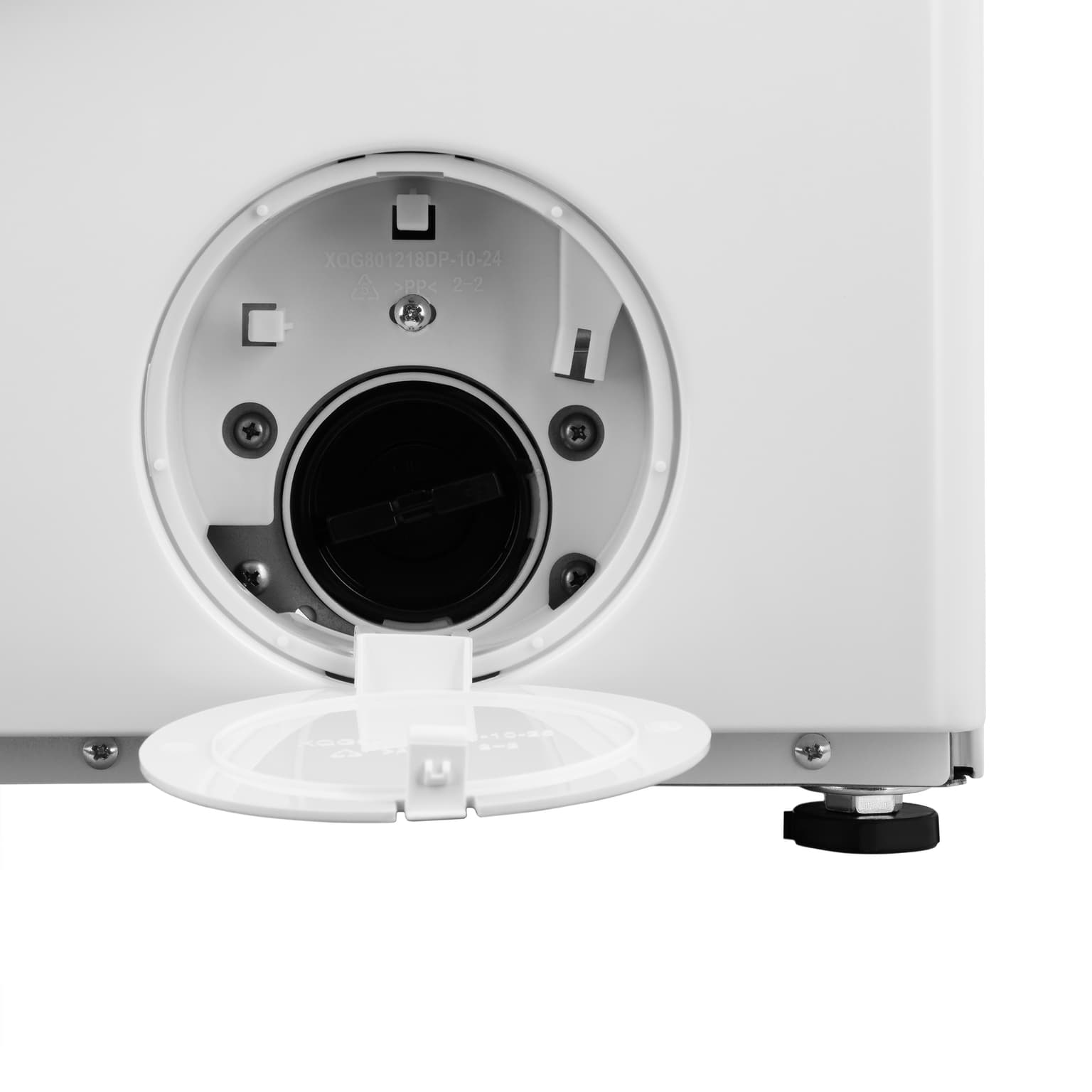 Ardesto Washing machine front load Black Mars, 8kg, 1200, A, 55.5cm, display, inverter, white - 6