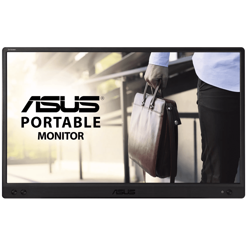 ASUS MB166C ZenScreen, 15.6", Portable Monitor, FHD, IPS, Type-C, Black