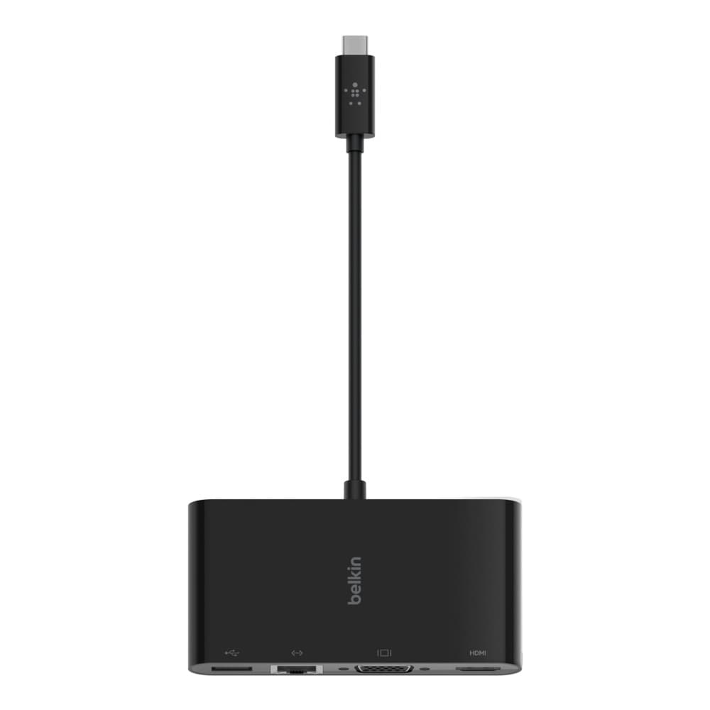 Belkin Hub USB-C - Ethernet/HDMI/VGA/USB-A - 3