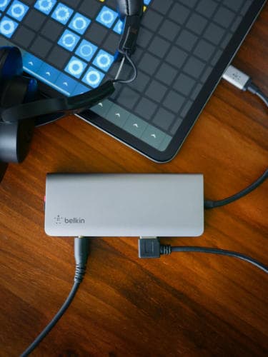 Belkin Hub USB-C 7in1 HDMI/2xUSB-A/USB-C/SD/microSD/jack3.5 - 2