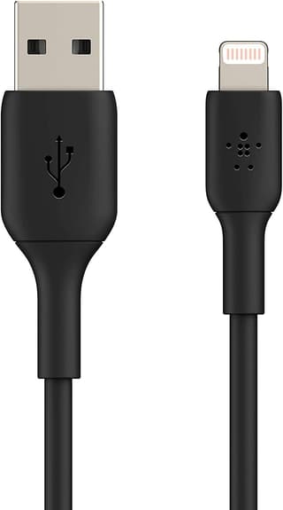 Belkin cable USB-A > Lightning charge/data, 1m, PVC, black - 2