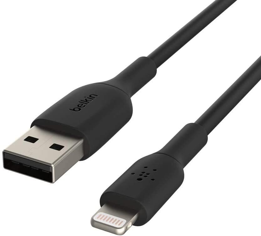 Belkin cable USB-A > Lightning charge/data, 1m, PVC, black - 4