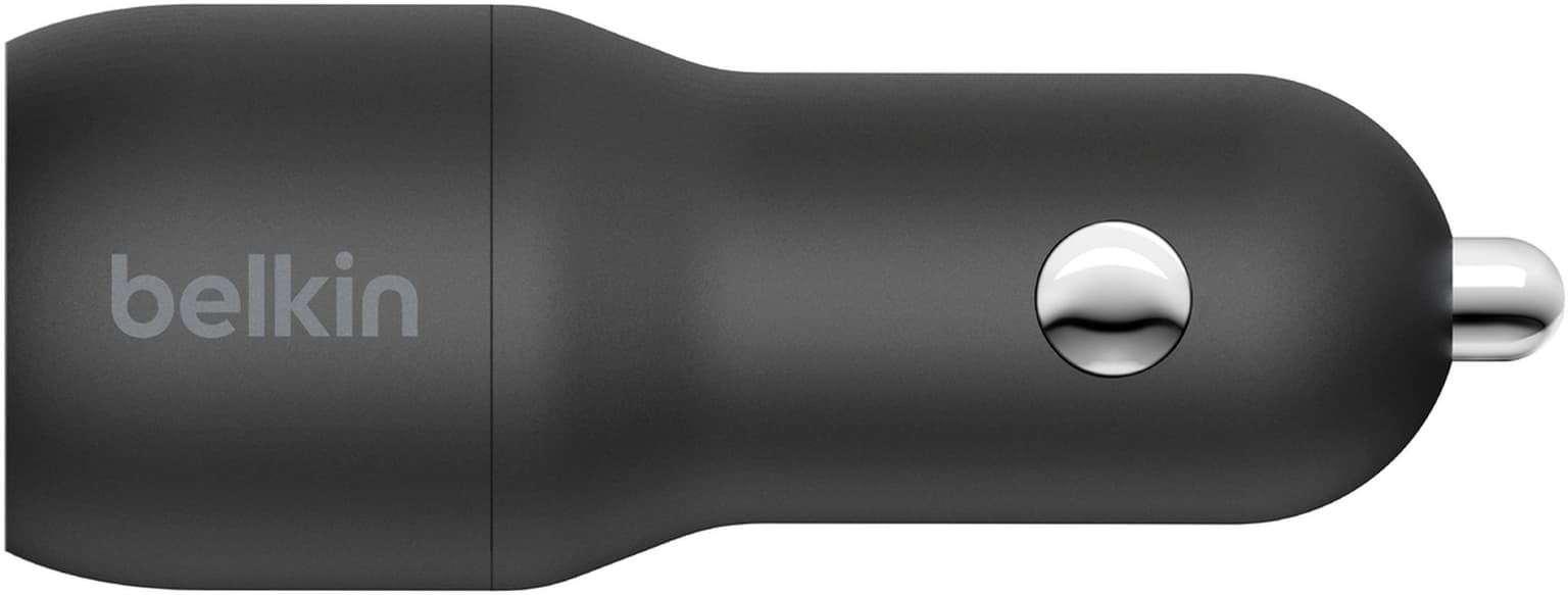 Belkin DUAL USB-A CAR CHARGER 12W X2, BLK