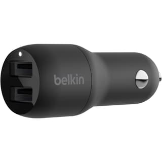 Belkin DUAL USB-A CAR CHARGER 12W X2, BLK - 2