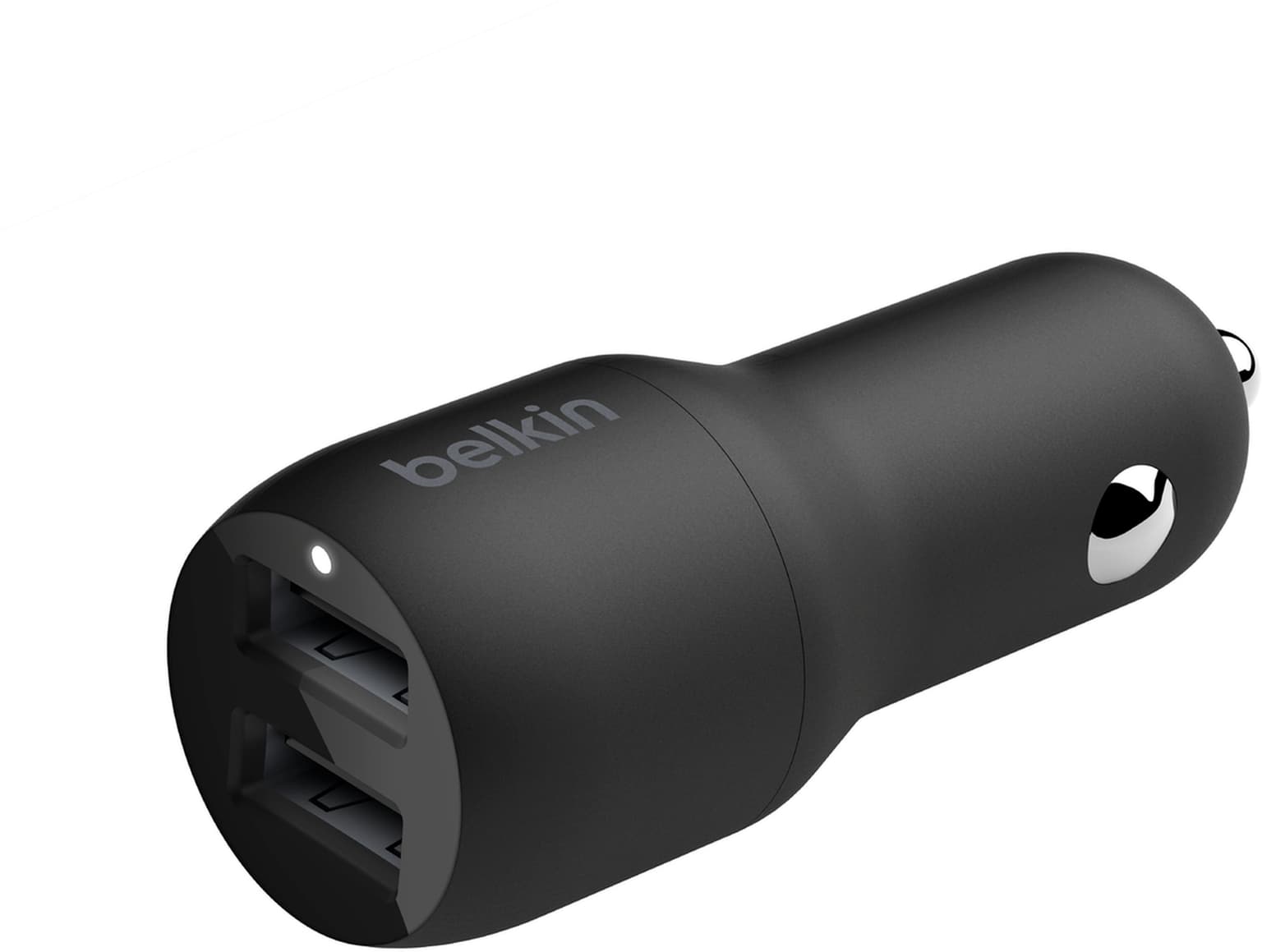Belkin DUAL USB-A CAR CHARGER 12W X2, BLK - 3