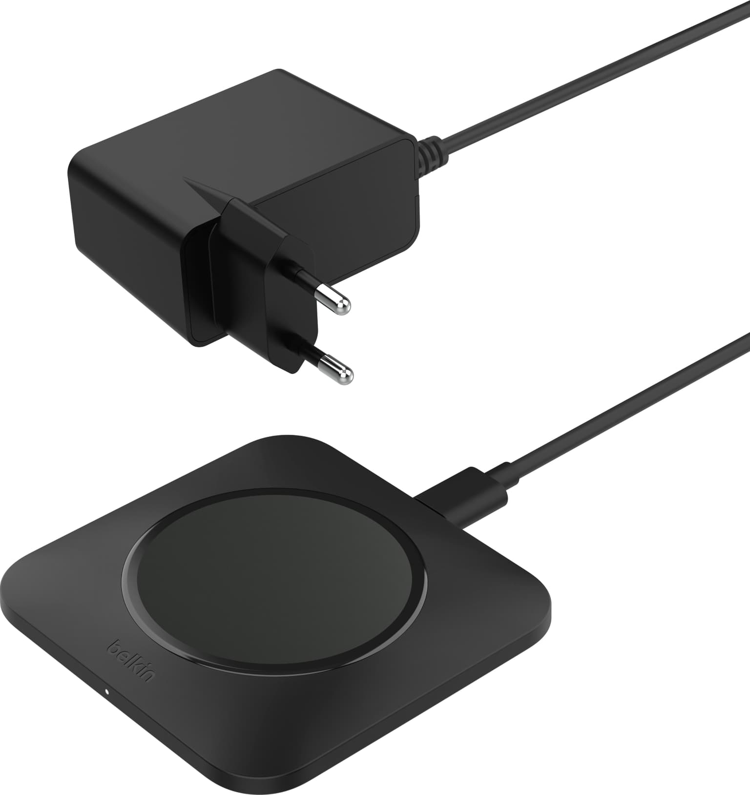Belkin Wireless Charger 15W Pad Universal, black - 4