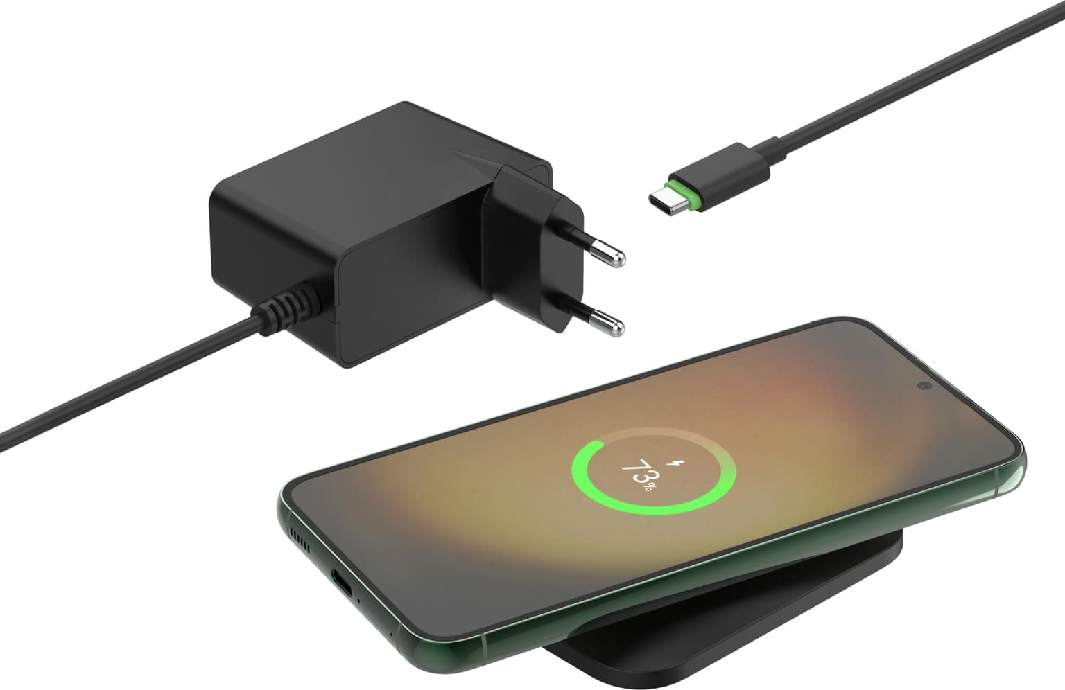Belkin Wireless Charger 15W Pad Universal, black - 5