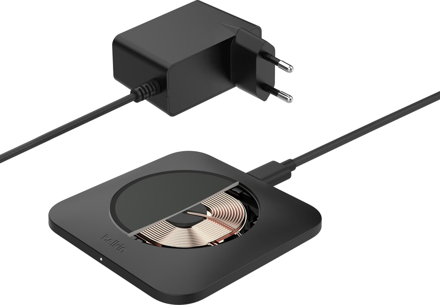 Belkin Wireless Charger 15W Pad Universal, black - 6