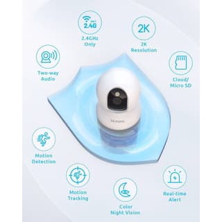 Blurams A31S Dome Flare, Indoor Pet Camera, White — 3