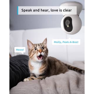 Blurams A31S Dome Flare, Indoor Pet Camera, White — 4