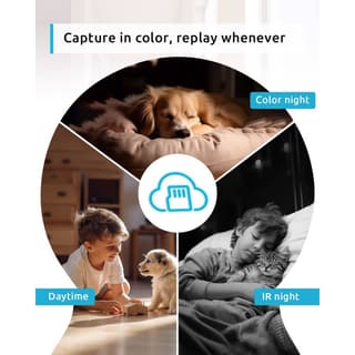 Blurams A31S Dome Flare, Indoor Pet Camera, White — 5