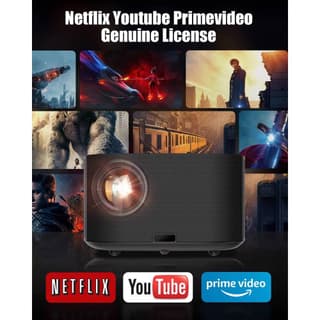 BYINTEK X30, Smart LCD Projector, FHD 1920x1080, 650lm, Black — 2