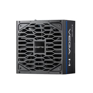 CHIEFTEC PSU Vega M (850W), >90%, 80+ Gold, 135mm FDB, 1xMB 24pin(20+4), 2xCPU 8pin(4+4), 3xMolex, 6xSATA, 4xPCIe 8pin(6+2), 1xPCIe GEN5 16pin, Fully Modular - 4