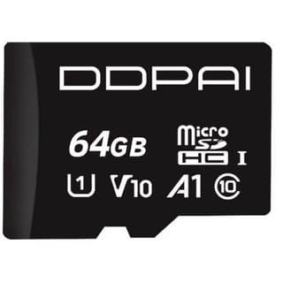 DDPAI 64GB, microSD, UHS-I, C10, Black