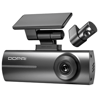 DDPAI N1 Dual 1296P FHD Dash Cam 135°, WIFI Front and Rear Cam, Car Video Recorder, Black