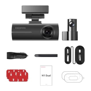 DDPAI N1 Dual 1296P FHD Dash Cam 135°, WIFI Front and Rear Cam, Car Video Recorder, Black — 5