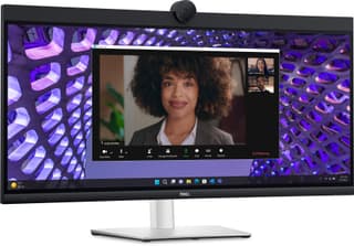 Dell Monitor 34" P3424WEB HDMI, DP, USB-C, RJ-45, MM, IPS, 3440x1440, 21:9, sRGB 99%, CURVED, HAS, Cam - 3