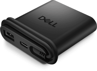 Dell DA225 4-in-1 USB-C Travel Hub Black