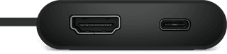Dell DA225 4-in-1 USB-C Travel Hub Black
