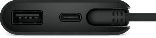 Dell DA225 4-in-1 USB-C Travel Hub Black