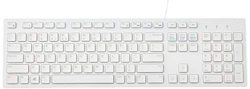 Dell Multimedia Keyboard-KB216 - White - 6