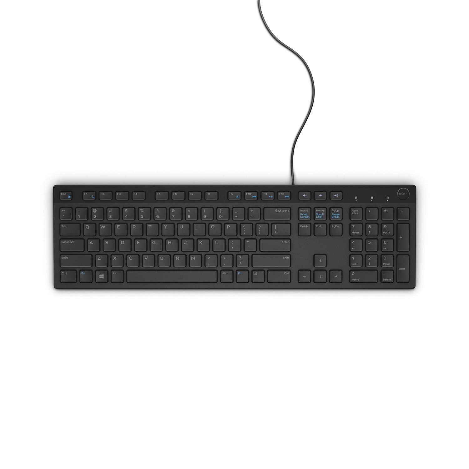 Dell Multimedia Keyboard-KB216 - Black US only
