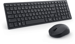 Dell KM555 Wireless Keyboard and Mouse RU/EN Black
