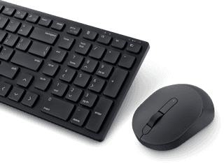 Dell KM555 Wireless Keyboard and Mouse RU/EN Black