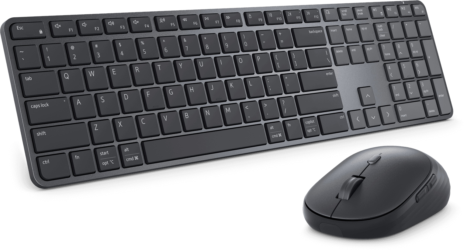 Dell KM726 Wireless Keyboard and Mouse RU/EN Black
