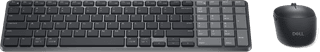 Dell KM746 Wireless Keyboard and Mouse RU/EN Black