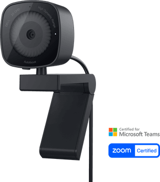 Dell WB3023 2K QHD Webcam Black
