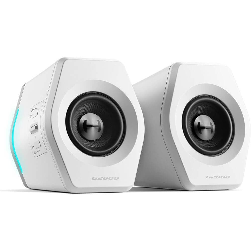 EDIFIER G2000, 16W, Bluetooth, USB, AUX, Gaming Speaker, White