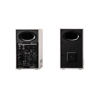 EDIFIER MR5, 110W, XLR, 6.35 mm TRS, RCA, AUX, Tri-amped Powered Studio Monitor Speakers, White — 5